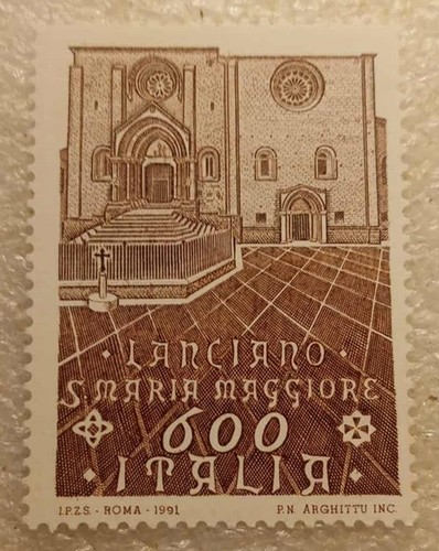 Francobollo italia santa maria - francobollo,