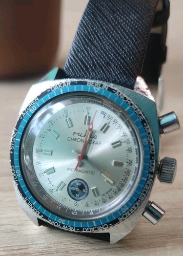 Ruhla chronograph 1970s - ruhla,