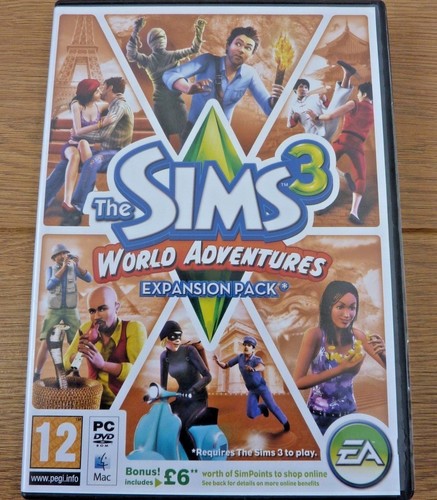 The sims world adventures - sims, 3