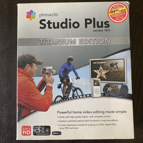 Pinnacle studio plus titanium - pinnacle,