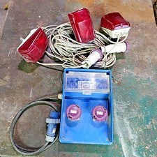 3 Lampade luci cantiere