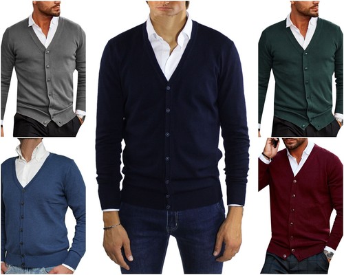 Cardigan uomo maglione - uomo, lana