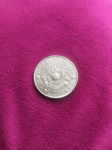 Moneta 200 lire 1994 - 200, arma