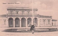31-114) CARTOLINA PESARO STABILIMENTO BALNEARE FONTANA