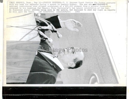 1969 abe fortas - 1969, corte