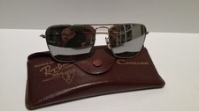 VINTAGE B&L RAY BAN CARAVAN GOLD 52[]14 Small G31 FULL MIRROR