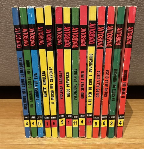 Diabolik lotto fumetti - diabolik,