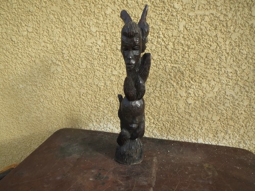 Antica scultura africana legno - antica,