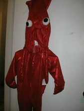 New RED SQUID COSTUME 2-3T 2-3