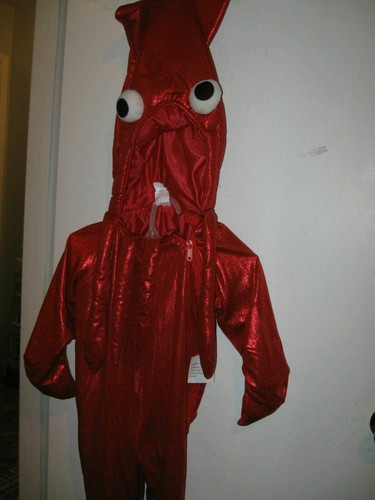 New red squid - red,