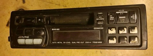 Alpine 7521 car radio - rs,