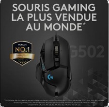 Logitech G502 HERO High Performance Mouse Ottico da Gioco - Nero