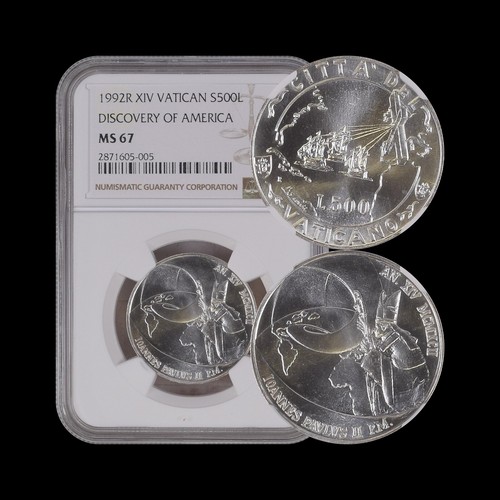 Città del vaticano 1992 - vaticano., 500