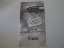 advertising Pubblicità 1985 FUCILE AUTOMATICO BERETTA