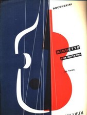 MINUETTO PER CHITARRA MUSICA BOCCHERINI, LUIGI RICORDI 1980