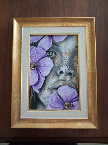 Anemone quadro olio dipinto - anemone,,