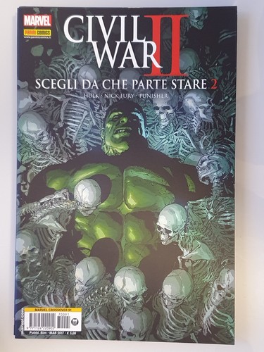 Fumetto civil war - civil, ii