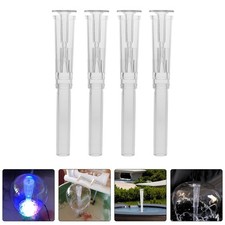  Ugello per fontana da 4 pezzi: testa di spruzzo per fontana d'acqua per