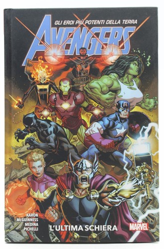 Libro fumetto avengers eroi - libro,