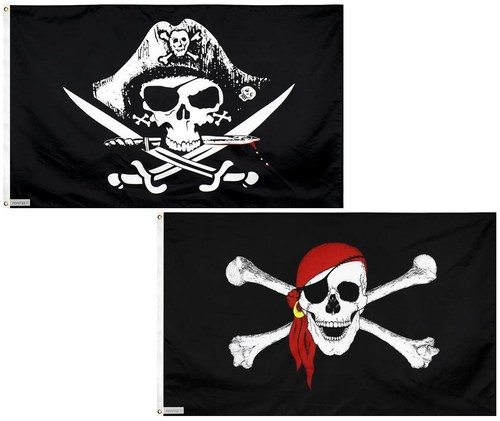 Bandiera pirati 90x150cm - [bandiera, pirati]