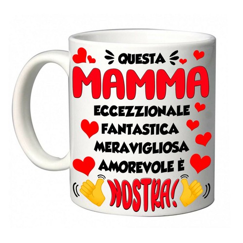 Tazza festa della mamma - festa, regalo