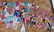 Mega lotto Barbie e altre con accessori