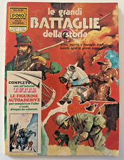 ALBUM LE GRANDI BATTAGLIE DELLA STORIA ED. P.E.A. 1978 COMPLETO OTTIMO