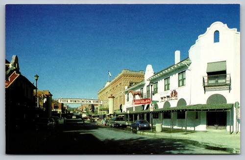 Cartolina fort worth stock - fort,