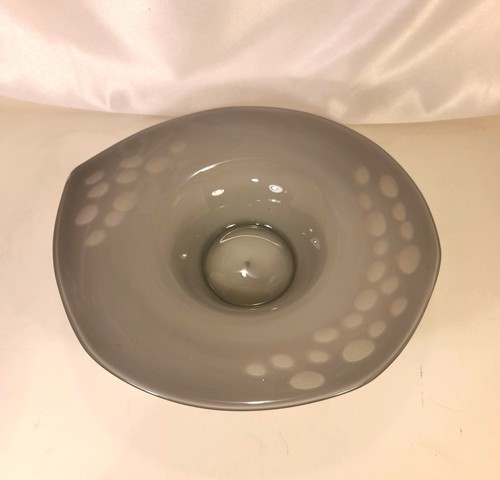 Centrotavola vetro grigio - in,