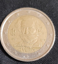 2 euro Rara GIUSEPPE VERDI 2013 CON ERRORE DI CONIO
