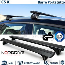 Barre Portatutto Per Citroen C5 X ORIGINALI Nordrive EVOS Silenzio TÜV-GS Nere