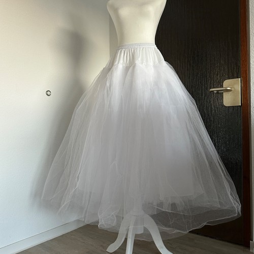 Sottoveste bianca tulle per - bianca,
