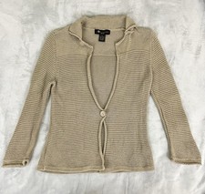 Cardigan in cotone con un