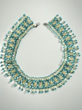 Collana girocollo con perline