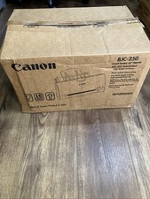 Stampante vintage Canon BJC-250 Color Bubble Jet, nuova scatola aperta **LEGGI**