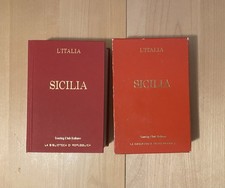 Libro Guida Sicilia Touring Club Italiano con custodia