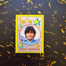 Vallardi il Grande Calcio 1988/89 - Napoli - Diego Armando Maradona #313 TOP 10