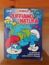"Puffiamo la Natura" Album Completo - Raccolta Carte da Collezione Conad I Puffi