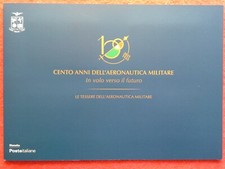 ITALIA 2023 Folder Collezione 8 tessere Aeronautica militare RARO