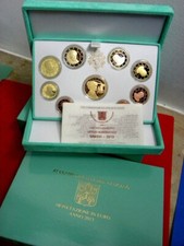 vaticano divisionale proof 2013 con 50 euro oro gold