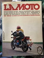 La Moto Dicembre 1980 Honda Cb 900 F Yamaha Xt 500 Honda XL 500 Suzuki Dr 400 S