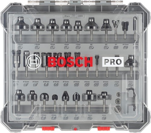 Set frese pezzi con - 30,