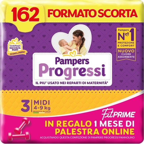 Pampers progressi fit prime - progressi,
