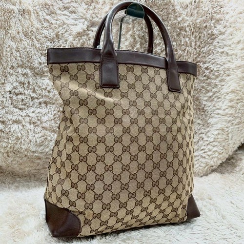 Gucci tote bag tela - gucci, marrone