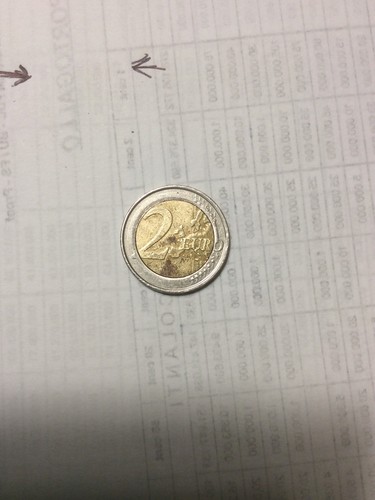 Moneta euro belgio - moneta, 2
