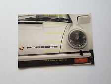 PORSCHE 911 - Carrera - Turbo - Targa depliant catalogo 1976 italiano originale