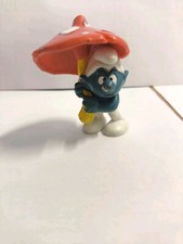 Puffo con ombrello fungo - ombrello,