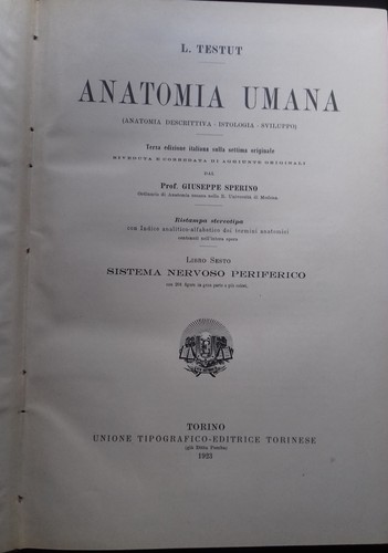 Anatomia umana libro - umana., sesto