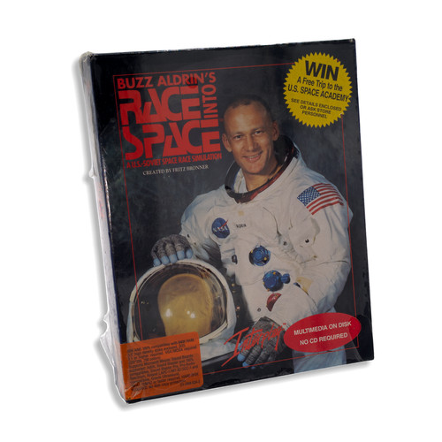 Buzz aldrin race into - buzz, space