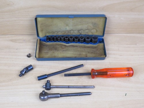 Vecchio set cacciavite chiavi - set,